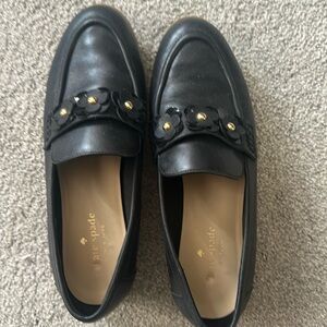 Kate Spade loafers. Sz 8.5 M. Black. Worn once.